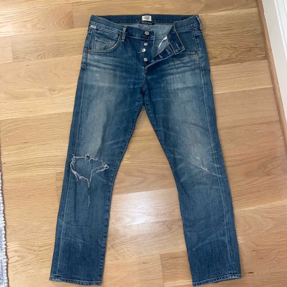 Citizens of Humanity, Emerson slim boyfriend blue jean